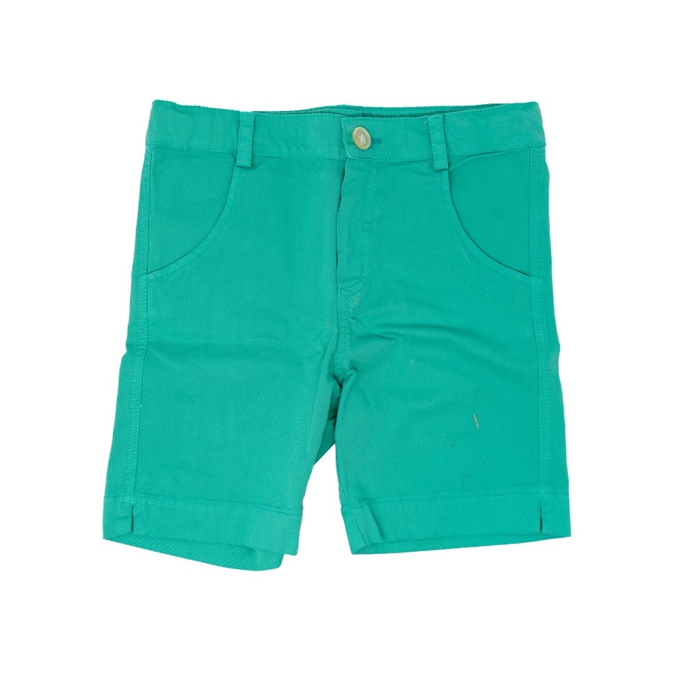Aletta Boys' Shorts, Green, Size: 2